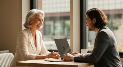 Mentoring ab 60: Wie Karrierenetzwerke zur Begegnung werden